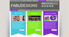Desktop Screenshot of fabudesigns.com